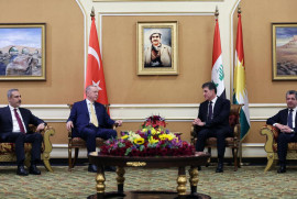 Էրդողանը հանդիպել է Իրաքյան Քուրդիստանի նախագահ Նեչիրվան Բարզանիի հետ