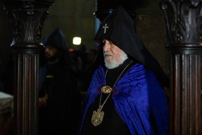 Tüm Ermeniler Katolikosu: “Kutsal şehitlerimize olan borcumuz - bağımsız Ermeni devletinin güçlendirilmesidir”