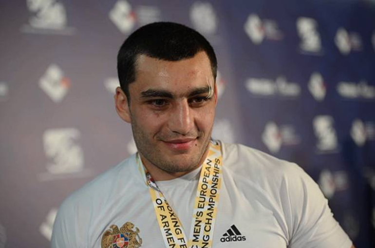 Ermeni boksör, Avrupa Şampiyonası’nın gümüş madalya sahibi oldu
