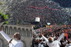 Ermenistan'da protestolar: "Vatan İçin Tavuş" hareketi Başbakan Paşinyan'ın istifasını istiyor (FOTO)