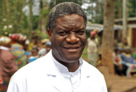 Kongolu doktor Denis Mukwege "Aurora" ödülüne layık görüldü