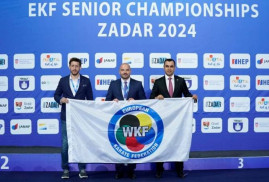 Yerevan 2025 Avrupa Büyükler Karate Şampiyonasına ev sahipliği yapacak