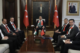 Թուրքիայի ներքին գործերի նախարարն ընդունել է Պաղեստինի դեսպանին