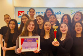 Ermeni "Akunkner" Dans Topluluğu, Uluslararası Yarışmada birinci oldu